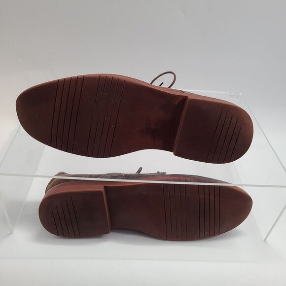 Aston Grey DUNCAN Suede Lace Up Oxfords Casual Dress Shoe Mens 10 *EUC Stylish - Picture 6 of 8